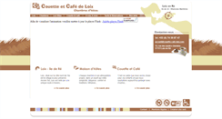 Desktop Screenshot of couette-cafe-loix.com